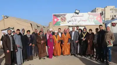 المستشفى الميداني الأردني جنوب غزة9 يستقبل