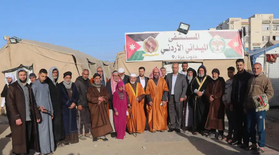 مدار الساعة,أخبار الأردن,اخبار الاردن,المملكة الأردنية الهاشمية,الملك عبدالله الثاني,عيد الفطر,قطاع غزة,المستشفى الميداني الأردني