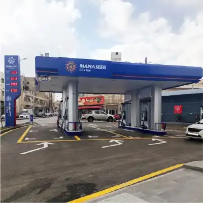 افتتاح محطة وقود جديدة تابعة لشركة