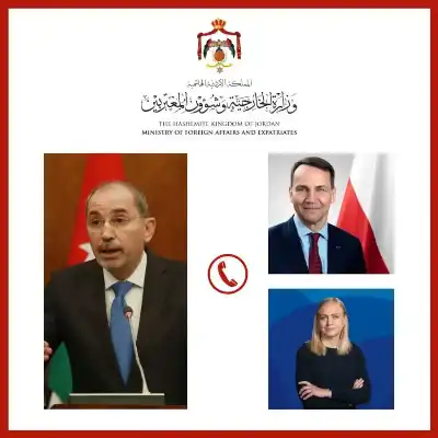 الصفدي يبحث مع نظيريه الفرنسي والفنلندي