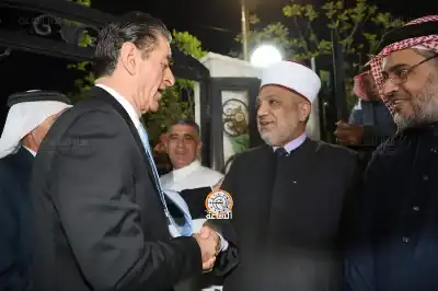 وزراء ونواب وشخصيات في دارة الشيخ