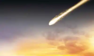 كرة نار عملاقة في سماء بريطانيا