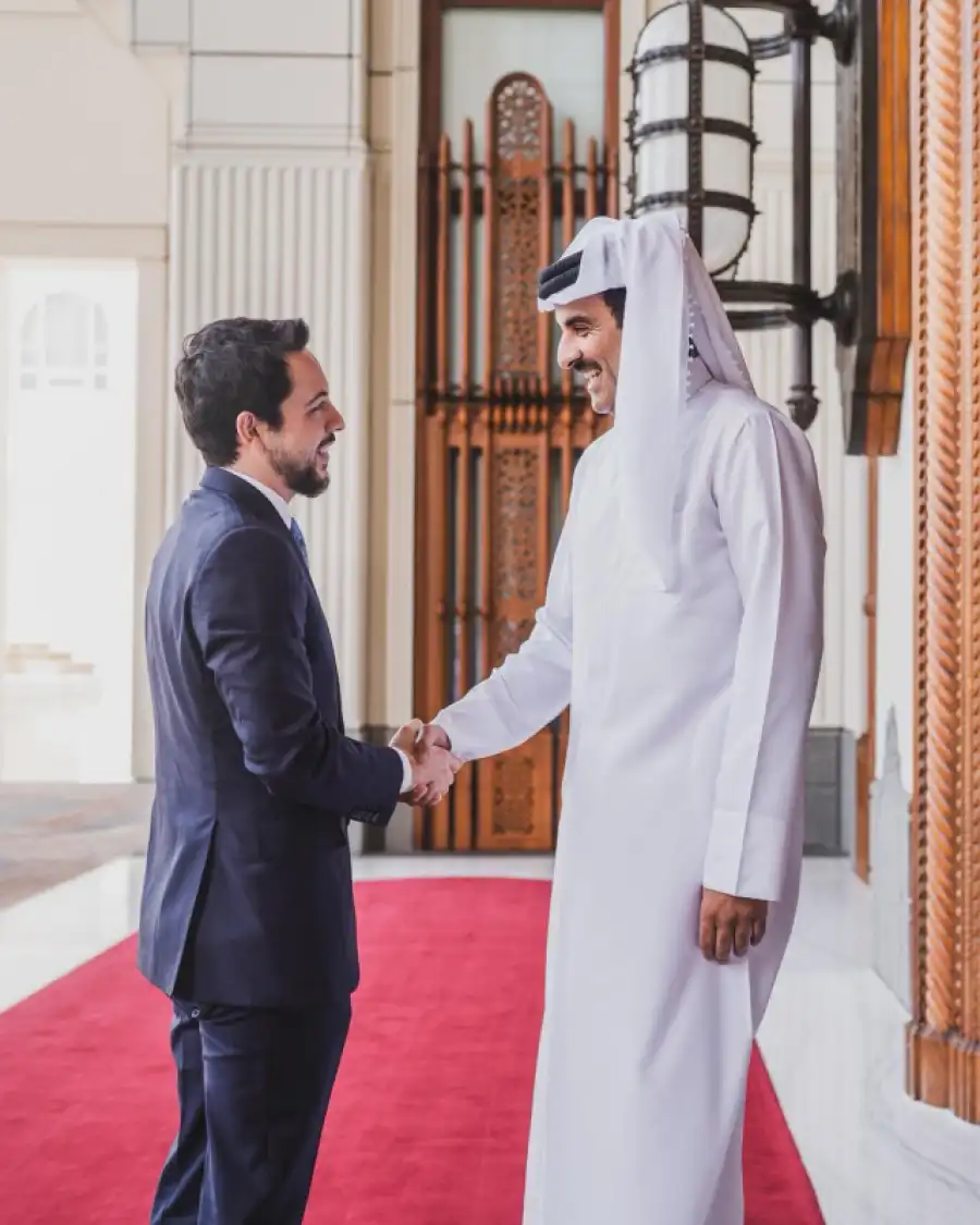 مدار الساعة,أخبار الأردن,اخبار الاردن,ولي العهد,الأمير الحسين بن عبد الله الثاني,الشيخ تميم بن حمد