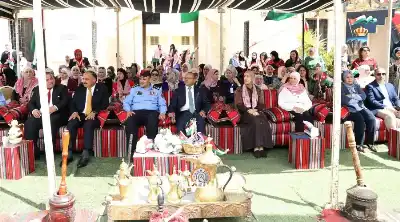 تربية قصبة عمان تحتفل بيوم العلم