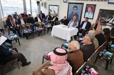 حزب الاتحاد الوطني الأردني يناقش الاستحقاقات