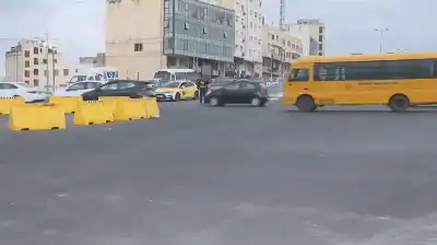 أمانة عمان: البدء بوضع الأرصفة والجزر