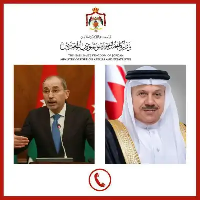 الصفدي يتلقى اتصالا من نظيره البحريني..