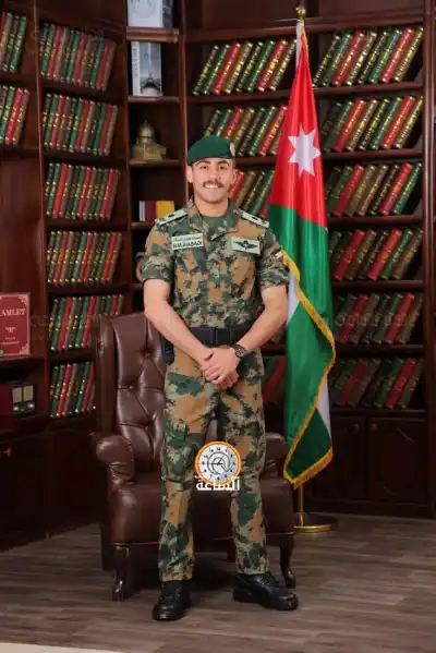الملازم حذيفة شنيكات.. مبارك الإرادة الملكية