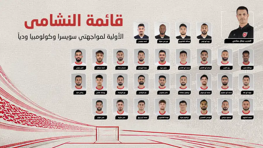 مدار الساعة,أخبار رياضية,الاتحاد الأردني لكرة القدم,منتخب النشامى,كأس العالم,المنتخب الوطني,يزن العرب,موسى التعمري,علي علوان