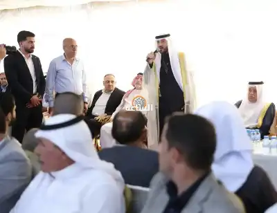 الحاج العجارمة يولم تكريما للشيخ الحويان