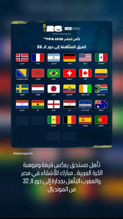ولي العهد لمنتخبي مصر والمغرب: تأهل