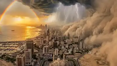 اضطرابات جوية صيفية تضرب أجزاء واسعة