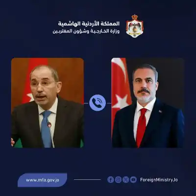 الأردن وتركيا يبحثان آفاق إنهاء التصعيد