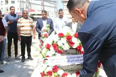 وفد من المستشفى الميداني الأردني نابلس
