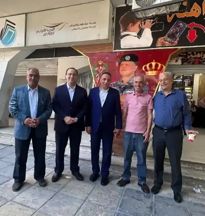 حزب الإصلاح يزور مركز صحي الرصيفة