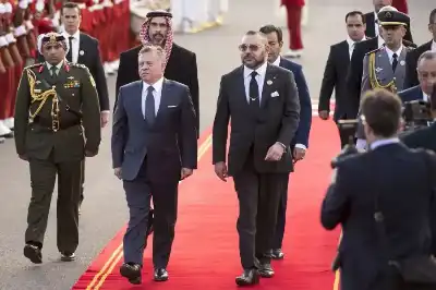 الملك يهنئ العاهل المغربي بذكرى الجلوس