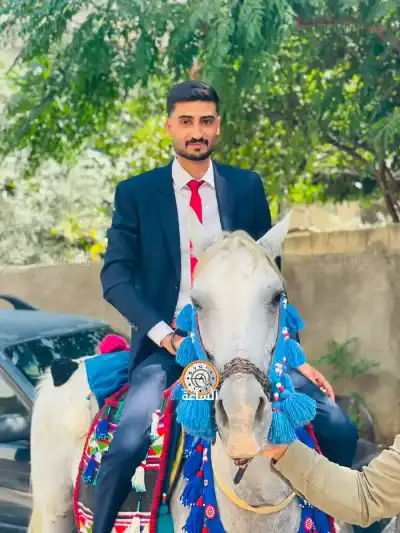 أنس بني نصر.. مبارك الزفاف