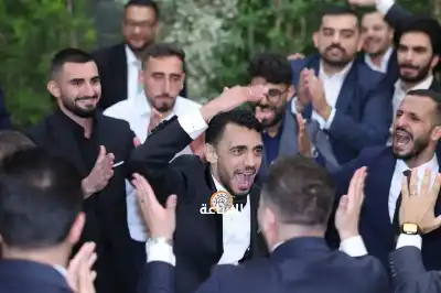 الصحفي قضماني يحتفل بزفاف سيف (صور