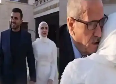 زفاف ابنة شقيق الرئيس السوري أحمد