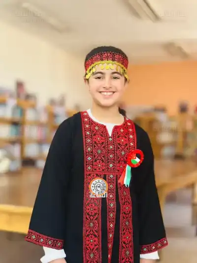 الطالبة غنى العمارين تجسد أبهى صور