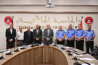 الجامعة الهاشمية والمعهد المروري الأردني يبحثان