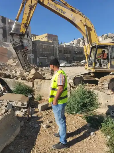 إنهاء كافة أعمال الهدم بين شارعي