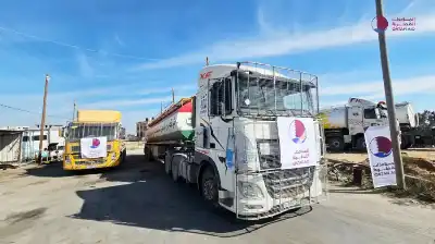 دعما للاحتياجات الإنسانية والصحية في القطاع