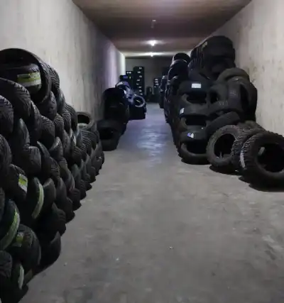 ضبط 5 آلاف إطار مركبات منتهي