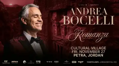 Maestro Andrea Bocelli To Perform In