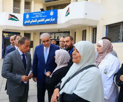 جعفر حسان في مركز صحّي الهاشمي