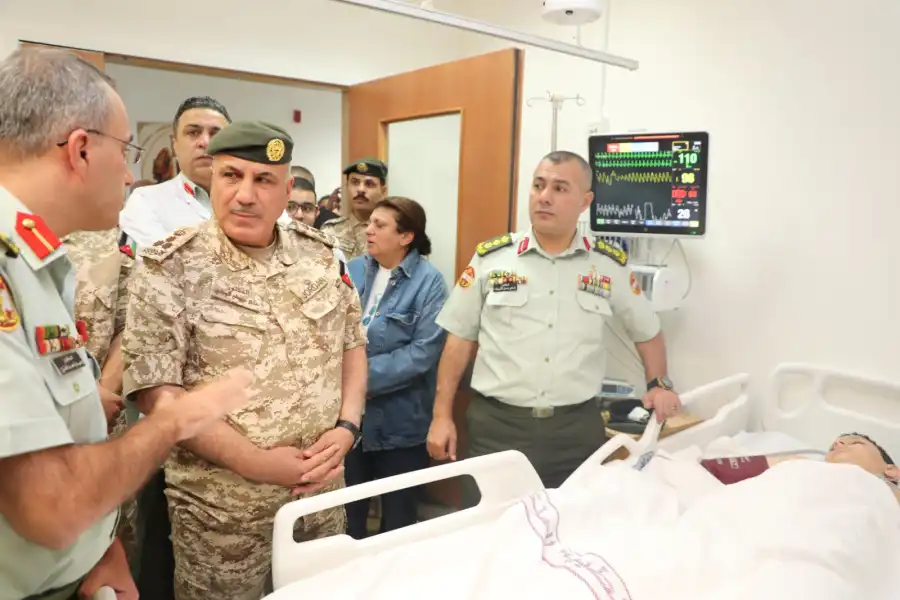 مدار الساعة,أخبار الأردن,اخبار الاردن,هيئة الأركان المشتركة,الأمير علي بن الحسين,القوات المسلحة الأردنية,الخدمات الطبية الملكية,المستشفيات الخاصة,مدينة الحسين الطبية,القوات المسلحة,سلاح الجو الملكي