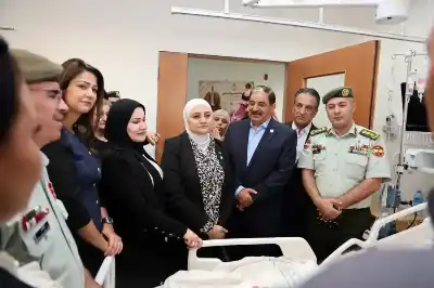 حزب مبادرة ونواب يزورون مصابي حادثة
