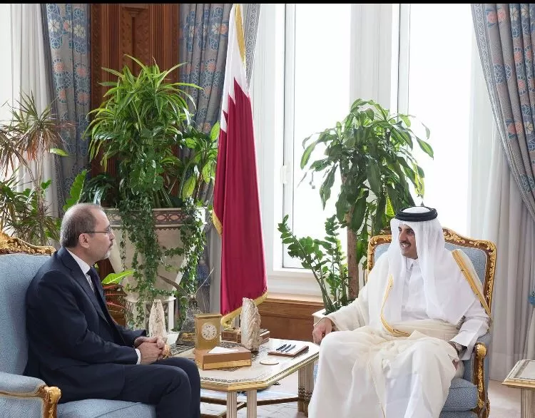 مدار الساعة,أخبار الأردن,اخبار الاردن,وزير الخارجية وشؤون المغتربين,أيمن الصفدي,الملك عبدالله الثاني,الشيخ تميم بن حمد,جامعة الدول العربية