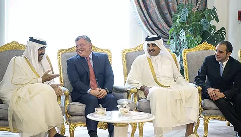 مدار الساعة,أسرار أردنية,الملك عبدالله الثاني,أيمن الصفدي,الشيخ تميم بن حمد