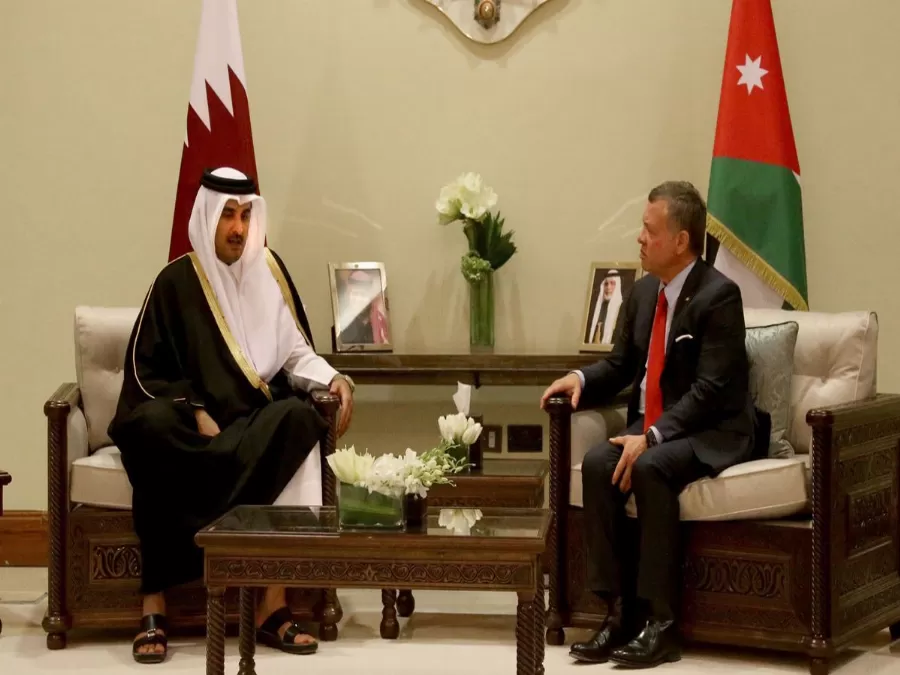 مدار الساعة,أخبار الأردن,اخبار الاردن,وزير الخارجية وشؤون المغتربين,الملك عبدالله الثاني,الشيخ تميم بن حمد,البحر الميت