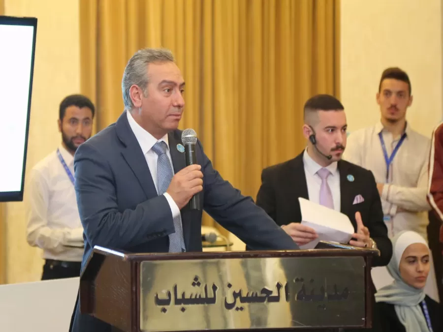 مدار الساعة,أخبار الجامعات الأردنية,وزير الشباب,الحسين بن عبدالله الثاني,ولي العهد,مدينة الحسين للشباب,وزارة الشباب,الأمم المتحدة