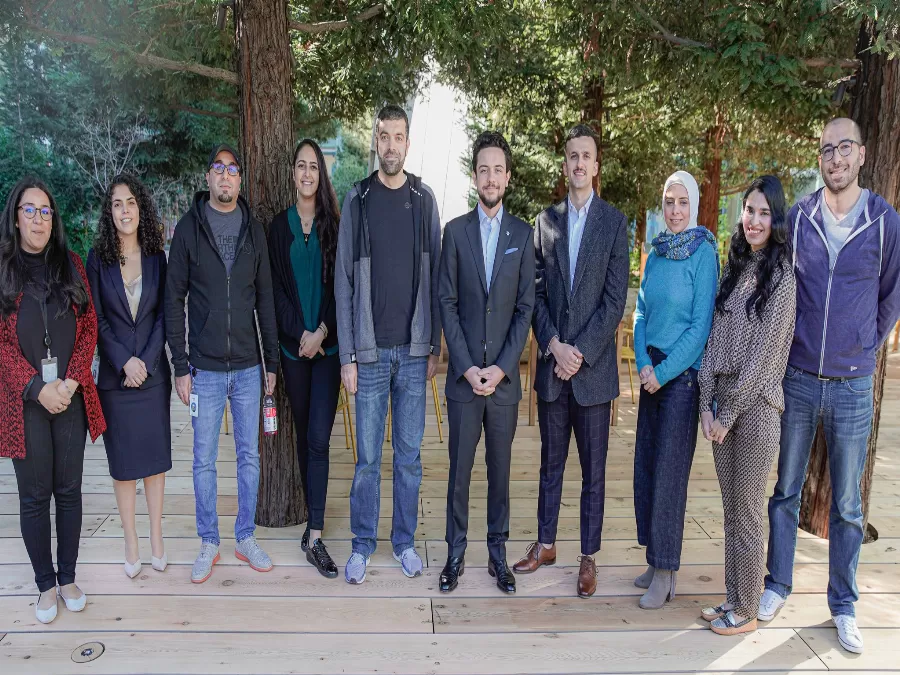 مدار الساعة,أخبار الأردن,اخبار الاردن,ولي العهد,الحسين بن عبدالله الثاني,شركات التكنولوجيا,وسائل التواصل الاجتماعي