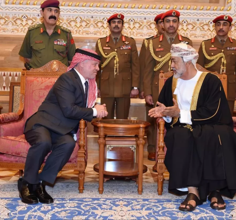 مدار الساعة,أخبار المجتمع الأردني,الملك عبدالله الثاني,عيد الفطر,السلطان هيثم بن طارق,سلطنة عمان