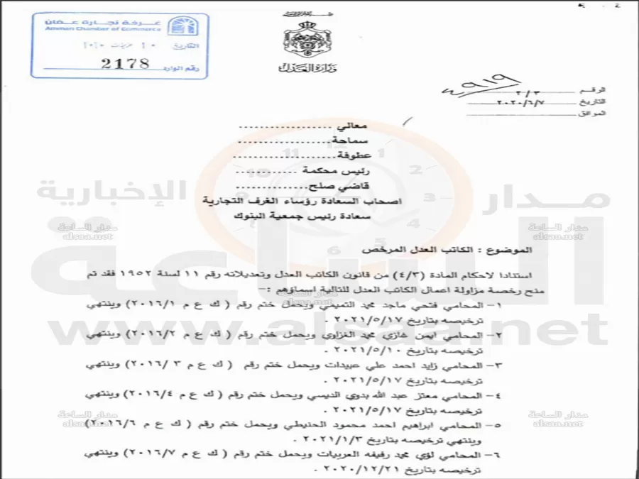 مدار الساعة,أخبار الأردن,اخبار الاردن,غرفة تجارة عمان