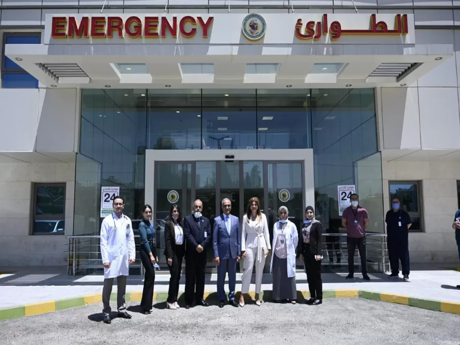 مدار الساعة,أخبار المجتمع الأردني,وزير الصحة,الأميرة دينا مرعد,مستشفى الكندي