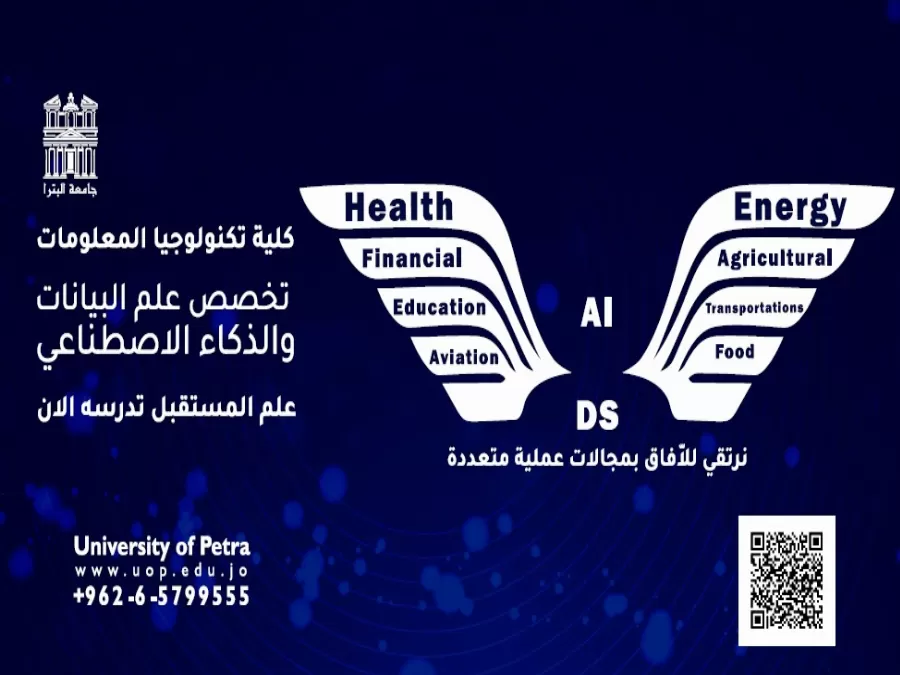مدار الساعة,أخبار الجامعات الأردنية,جامعة البترا,الذكاء الاصطناعي