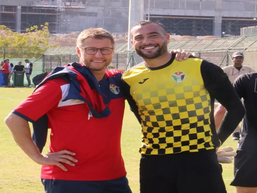 مدار الساعة,أخبار رياضية,تصفيات كأس العالم,الحسين بن عبدالله الثاني,ولي العهد,الأمير علي بن الحسين,المنتخب الوطني,كأس العالم,منتخب النشامى,كأس آسيا,يزن العرب,يزن النعيمات,علي علوان