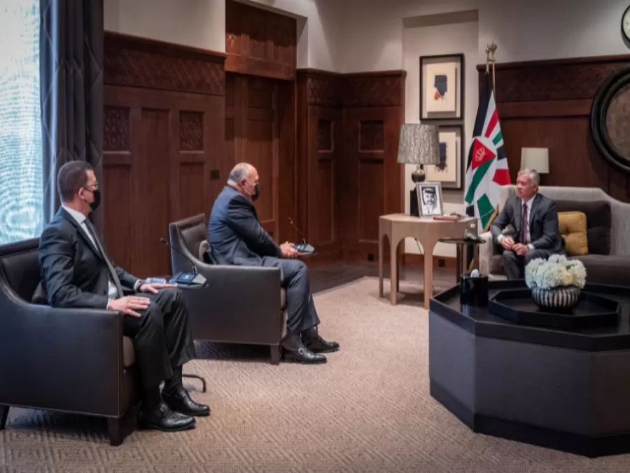 مدار الساعة,أخبار الأردن,اخبار الاردن,نائب رئيس الوزراء,وزير الخارجية وشؤون المغتربين,الملك عبدالله الثاني,رئيس الوزراء,جمهورية مصر العربية,قطاع غزة,قصر الحسينية,المسجد الأقصى