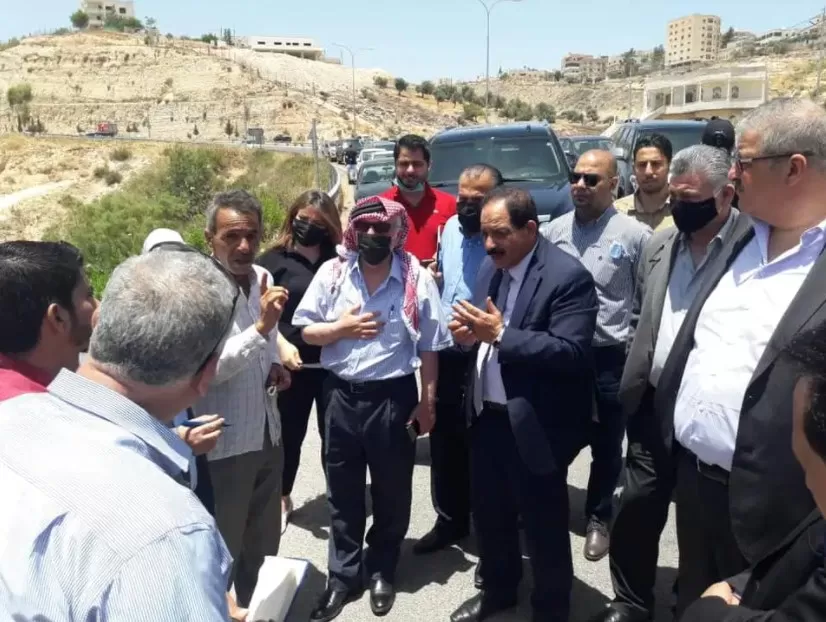 مدار الساعة,أخبار الأردن,اخبار الاردن,وزير الأشغال العامة والإسكان,وزارة الإدارة المحلية,مخيم البقعة