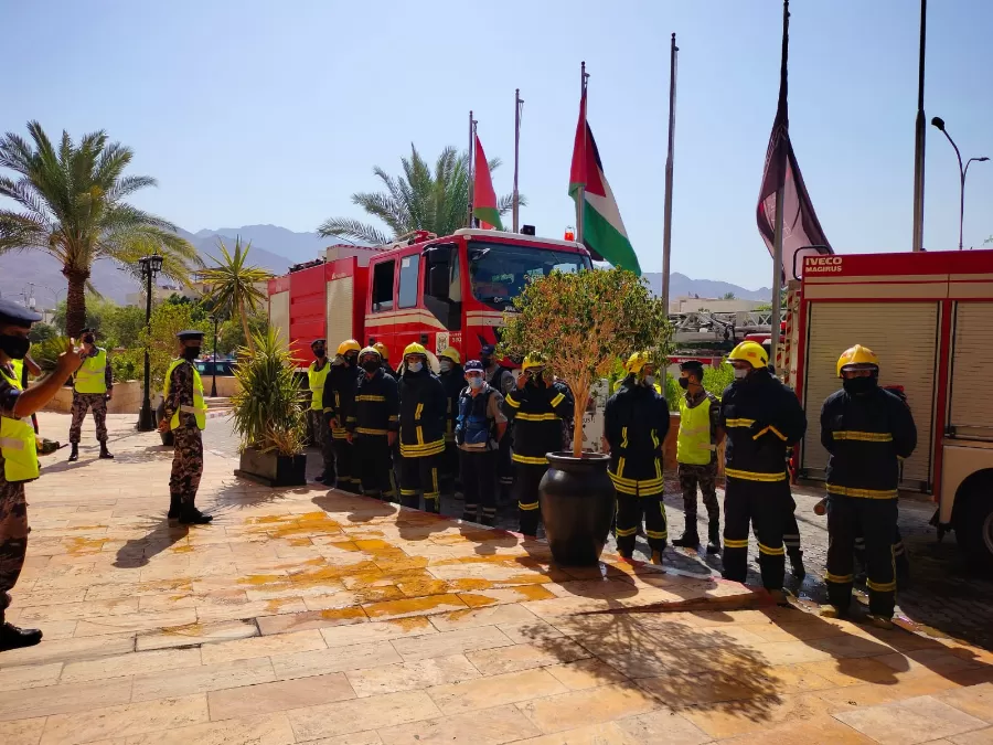 مدار الساعة,مناسبات أردنية,الدفاع المدني