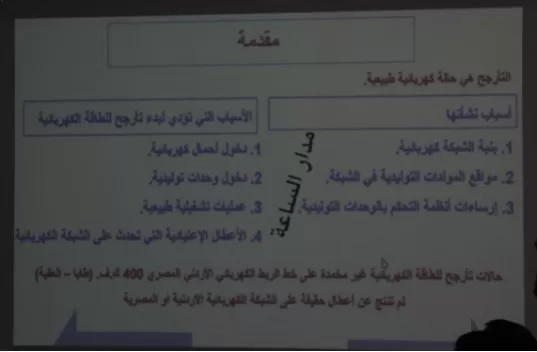 مدار الساعة,أخبار الأردن,اخبار الاردن,صالح الخرابشة,شركة الكهرباء الوطنية