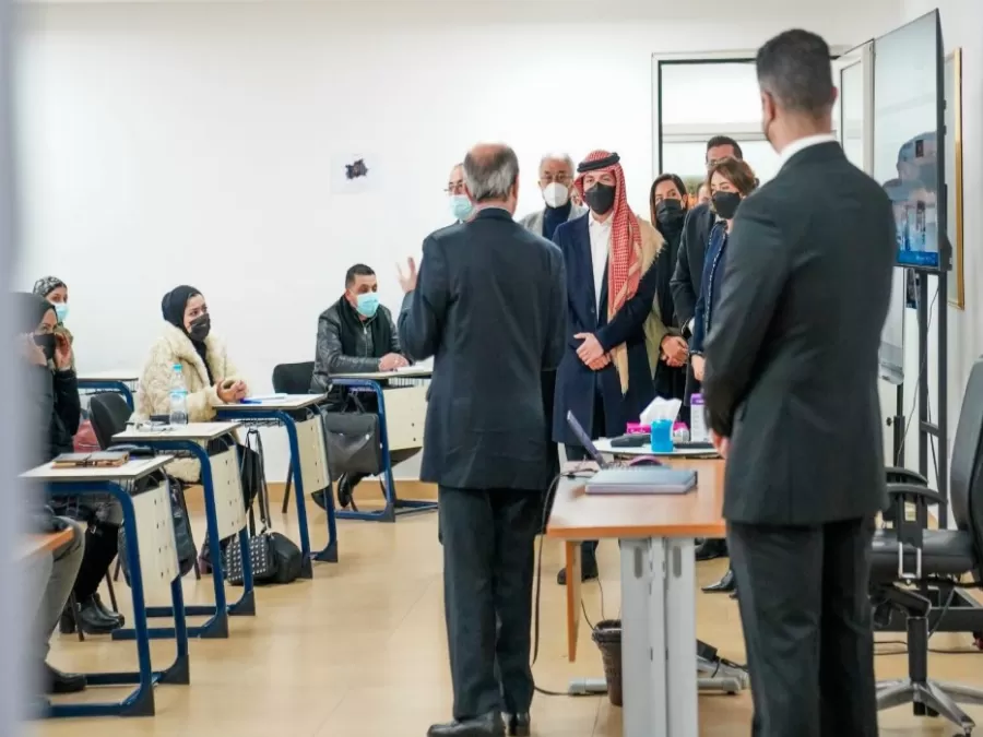 مدار الساعة,أخبار الأردن,اخبار الاردن,ولي العهد,الحسين بن عبدالله الثاني,الأميرة ريم علي,معهد الإعلام الأردني