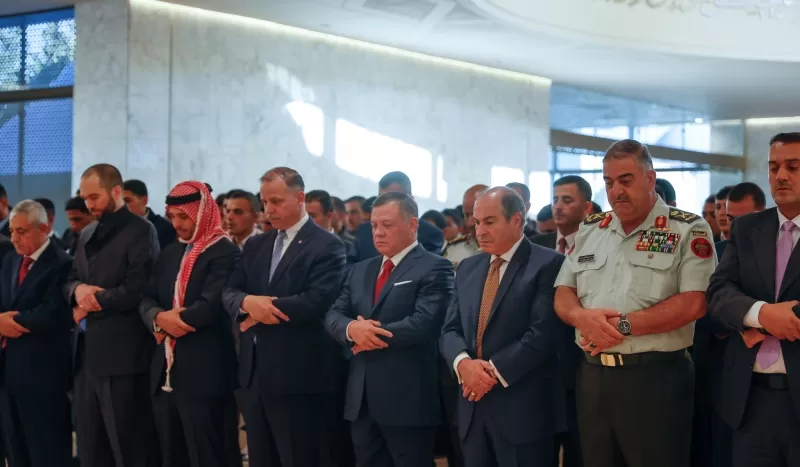 مدار الساعة,أخبار الأردن,اخبار الاردن,إمام الحضرة الهاشمية,الملك عبدالله الثاني,القوات المسلحة الأردنية,هيئة الأركان المشتركة,رئيس الوزراء,الديوان الملكي الهاشمي,مجلس الأعيان,مجلس النواب,الأمن العام,عيد الفطر,القوات المسلحة,قوات الدرك,الدفاع المدني,المجلس القضائي,الجيش العربي,قصر الحسينية,المحكمة الدستورية