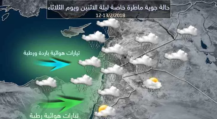 مدار الساعة,الطقس في الأردن اليوم,طقس الأردن,طقس العرب,طقس العرب الاردن,درجات الحرارة,البحر الميت