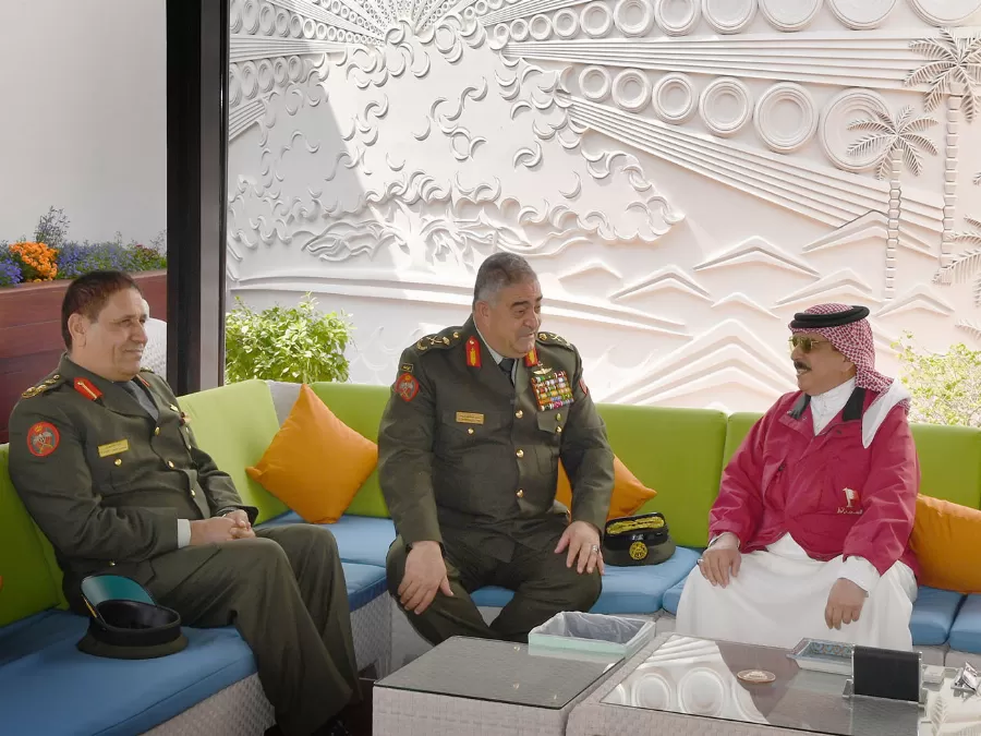 مدار الساعة,أخبار الأردن,اخبار الاردن,هيئة الأركان المشتركة,الملك عبد الله الثاني,الملك حمد بن عيسى